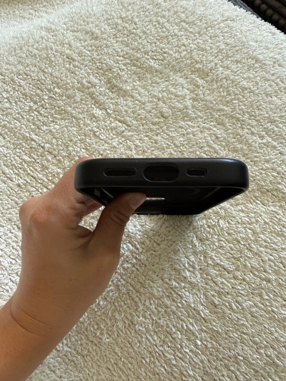 Black Phone Case for iPhone - Sleek Protective Cover